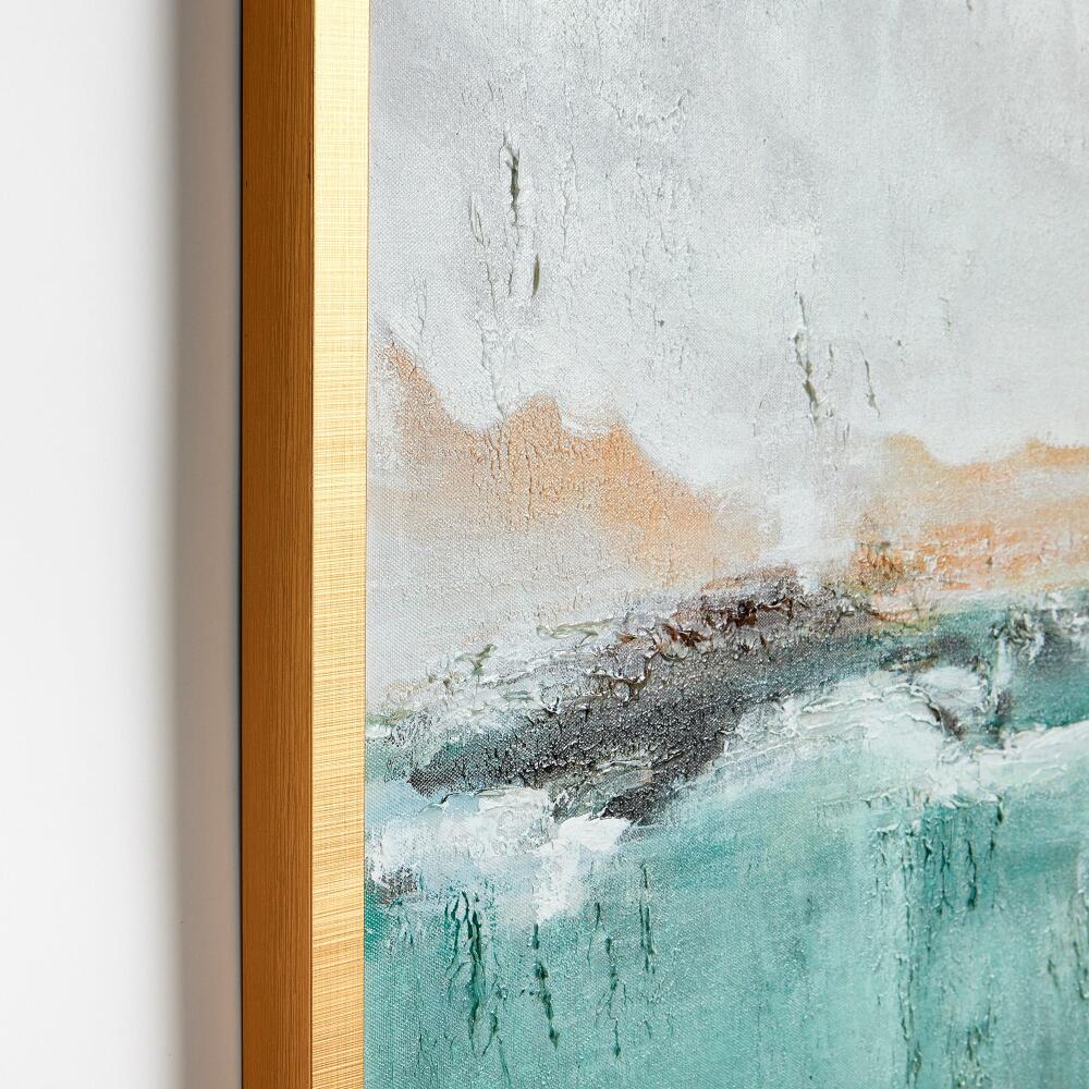 Calm Horizon Hand- Embellished Giclee - Image 3