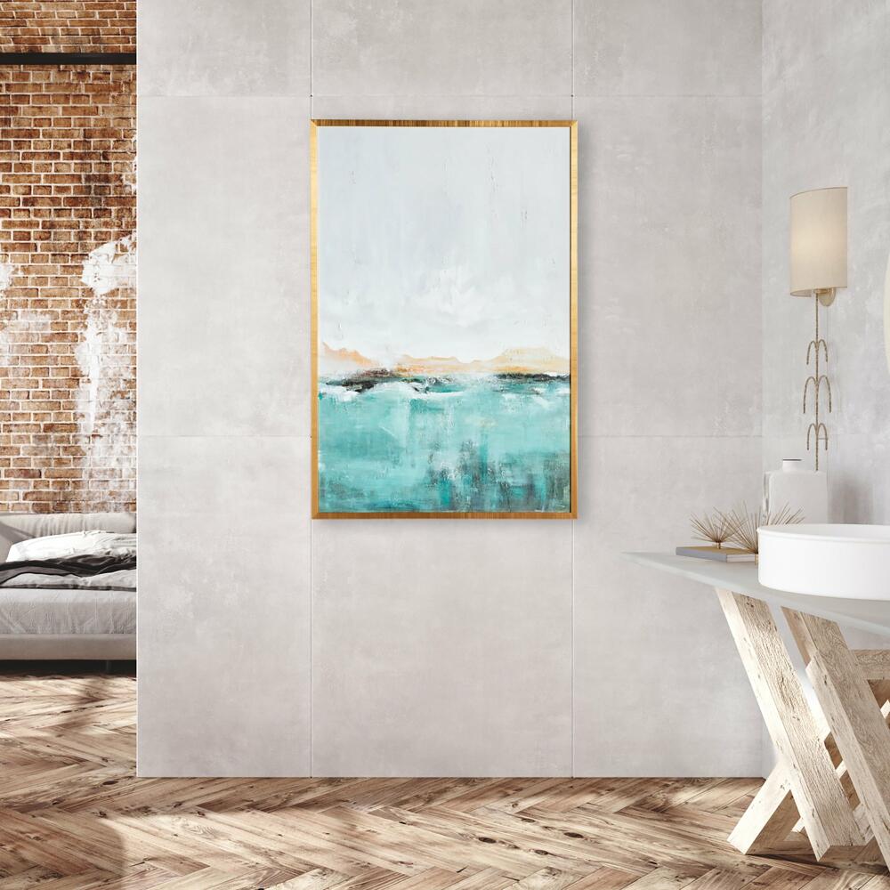 Calm Horizon Hand- Embellished Giclee - Image 2