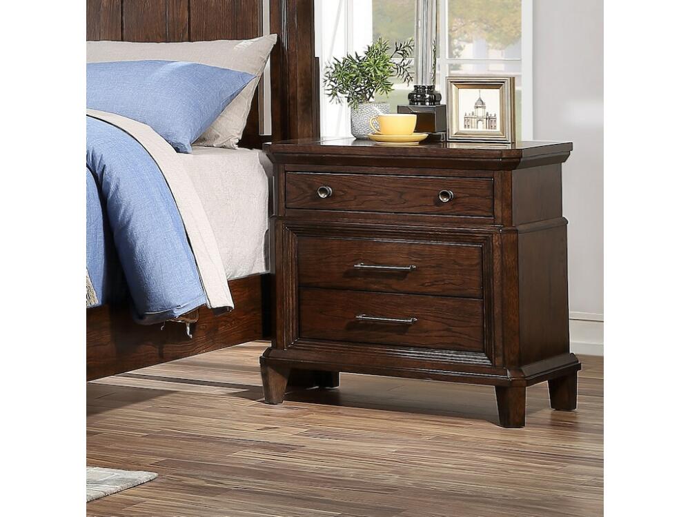 29" 3-Drawer Nightstand - Image 2