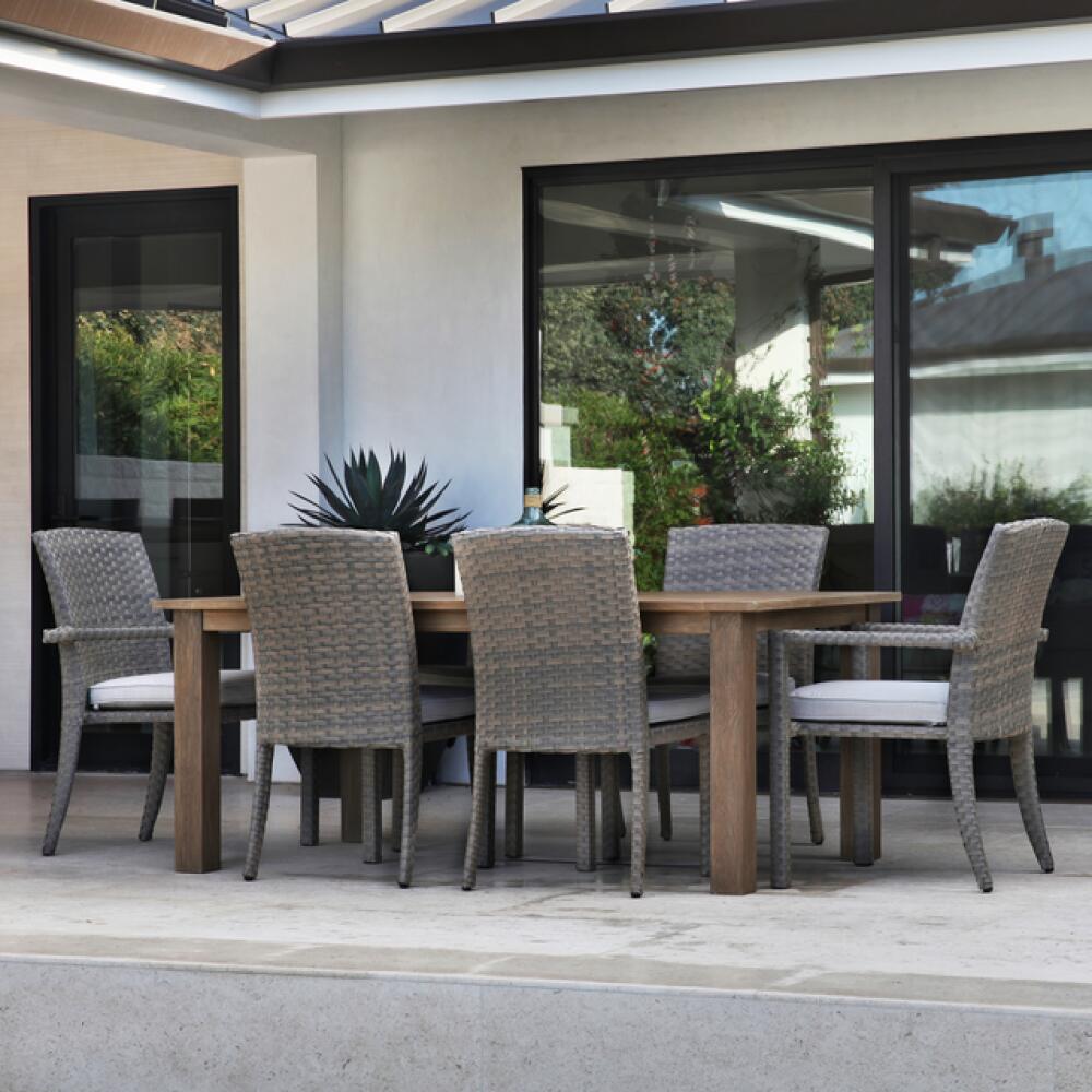 Majorca Armless Dining Chair - Image 3
