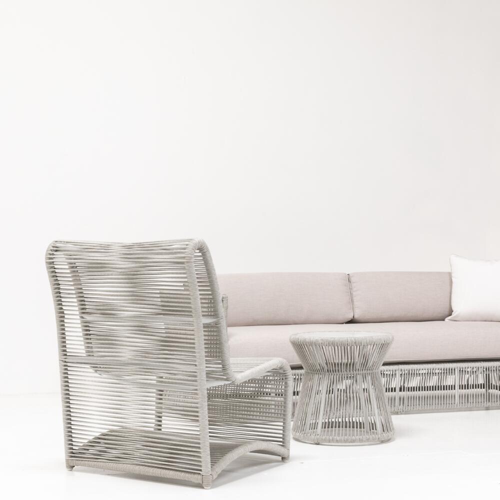Miami Armless Club Chair - Image 2