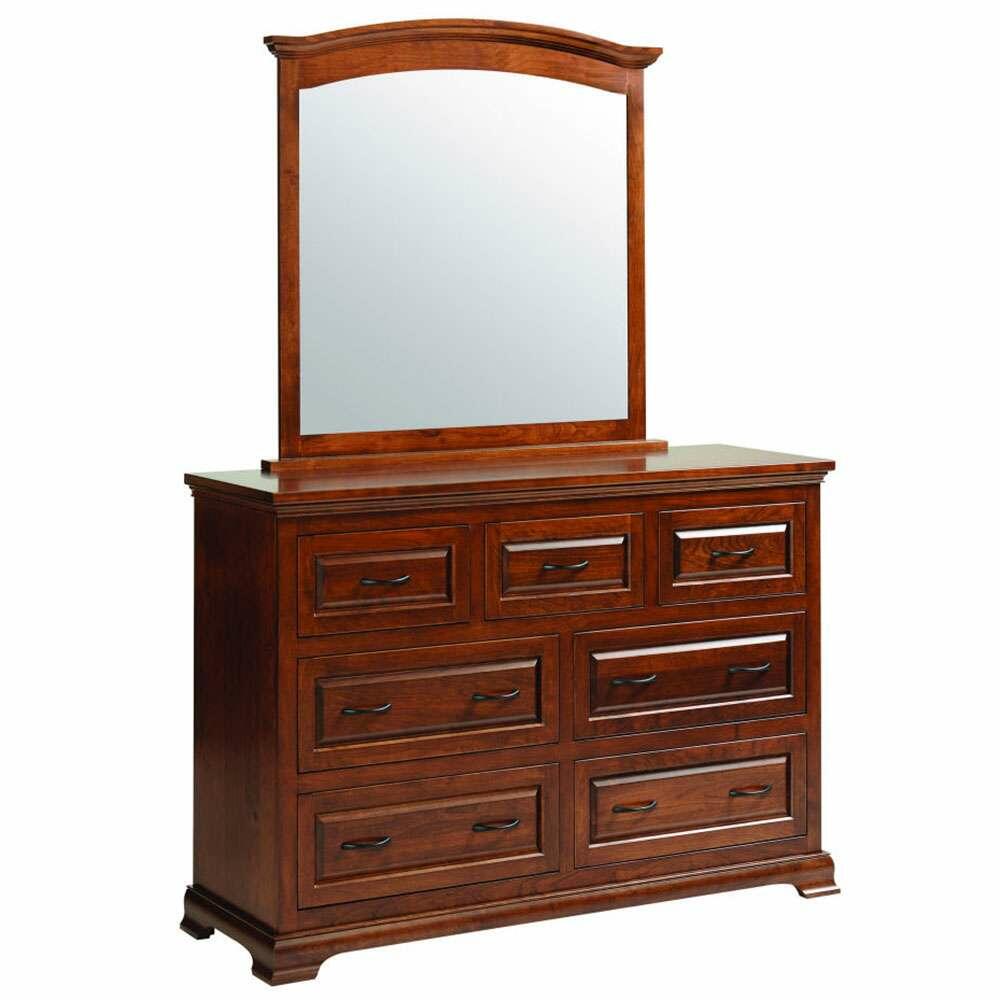 Wilkshire 7 Drawer Dresser W/ Mirror