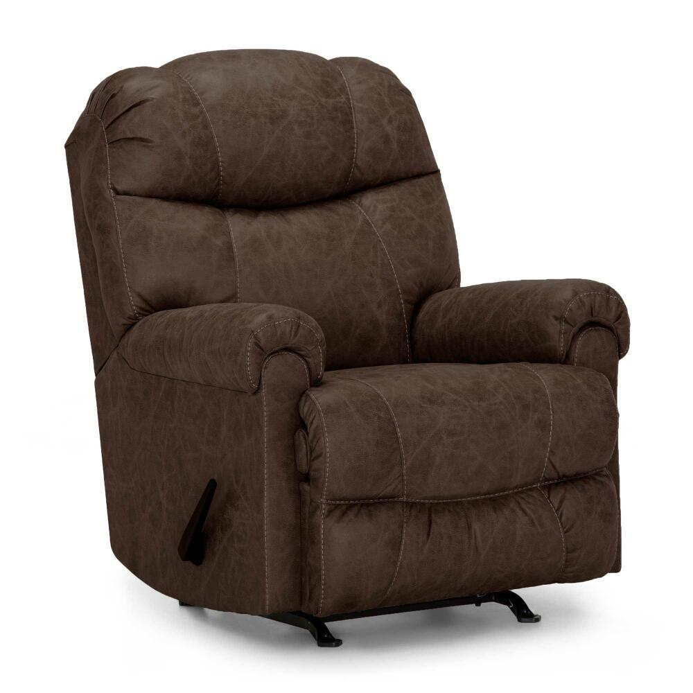 8566 Caliber Fabric Recliner- Cowboy Earth