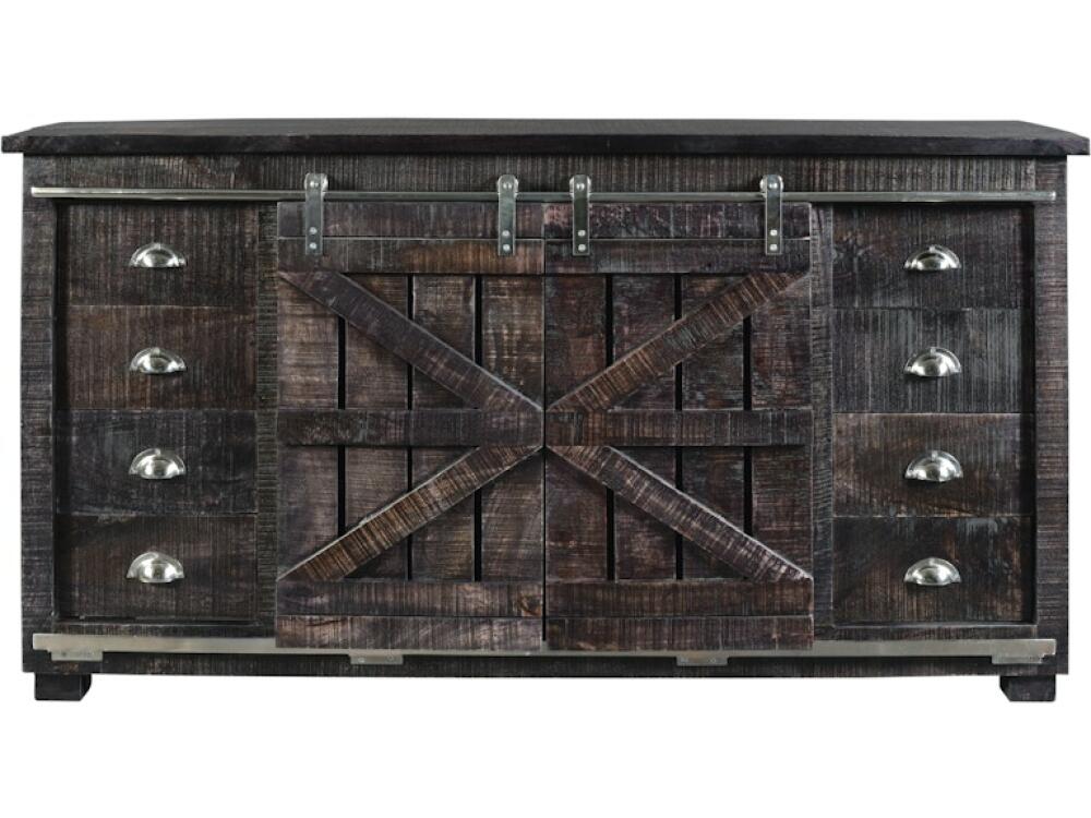 8 Drawer 2 Door Credenza - Image 2