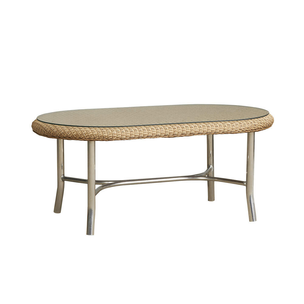 Loom 43" Oval Cocktail Table