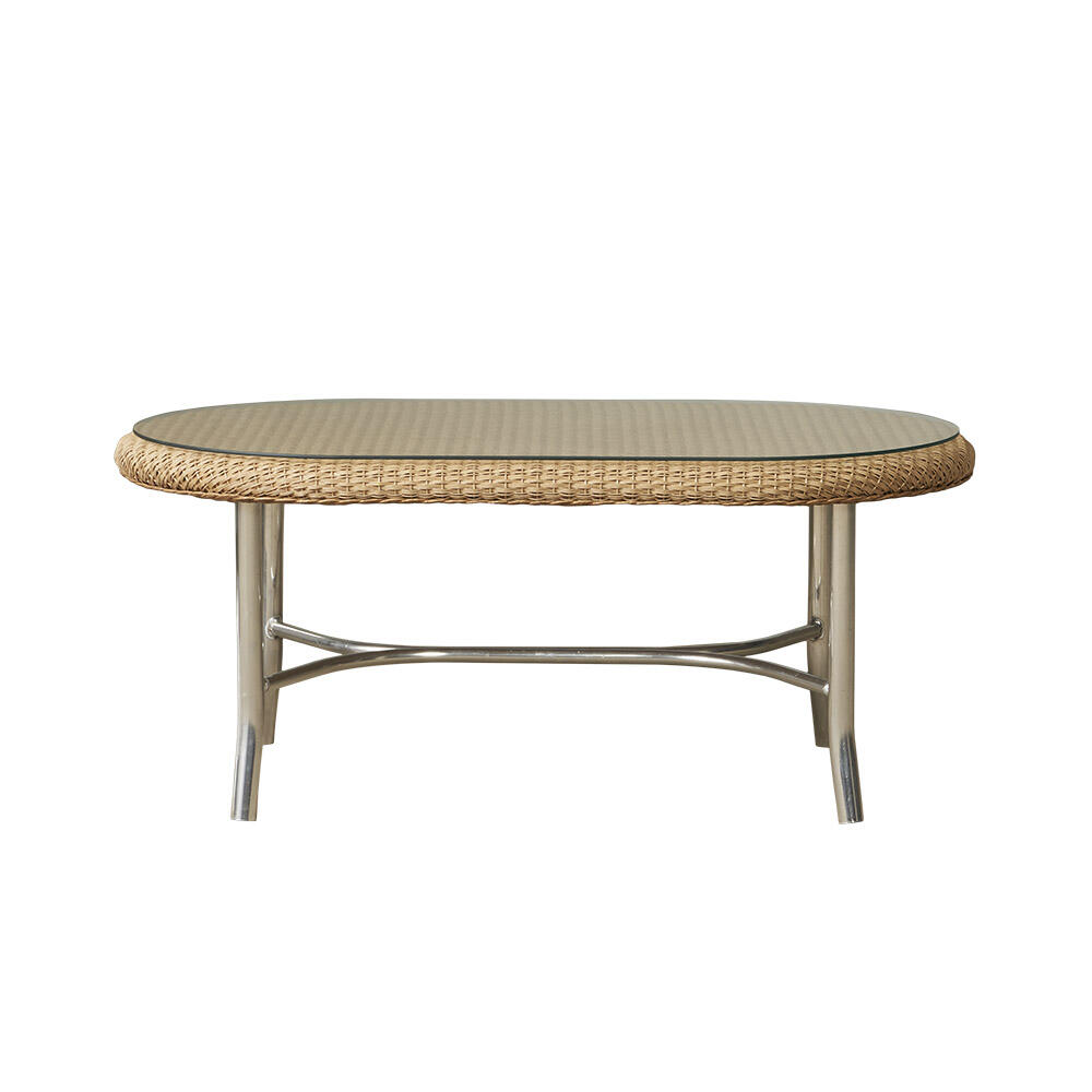 Loom 43" Oval Cocktail Table - Image 2