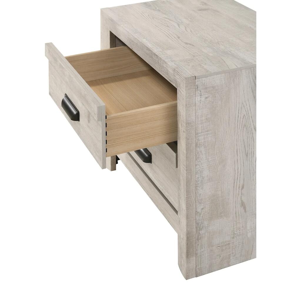 Valor Rustic 2-Drawer Nightstand - Image 2