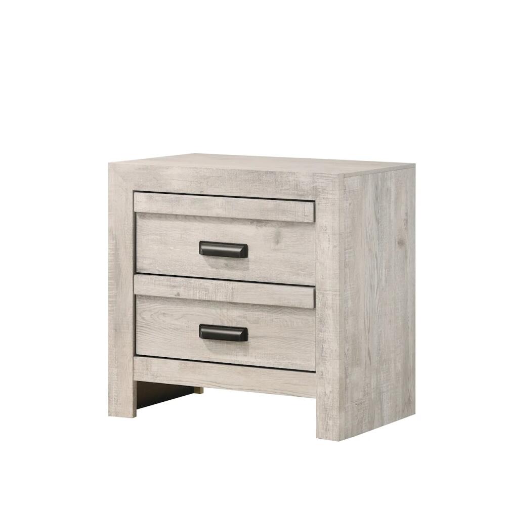 Valor Rustic 2-Drawer Nightstand