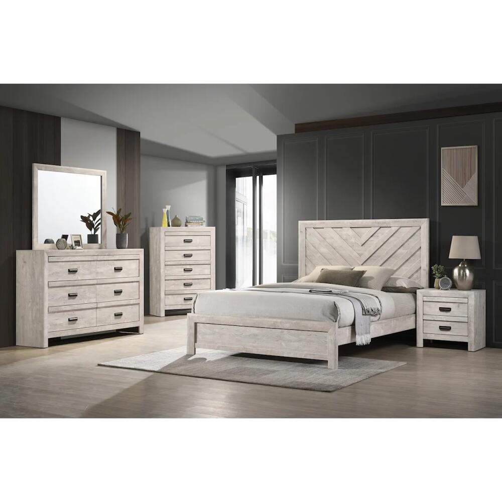 Valor Rustic 5-Drawer Bedroom Chest - Image 2