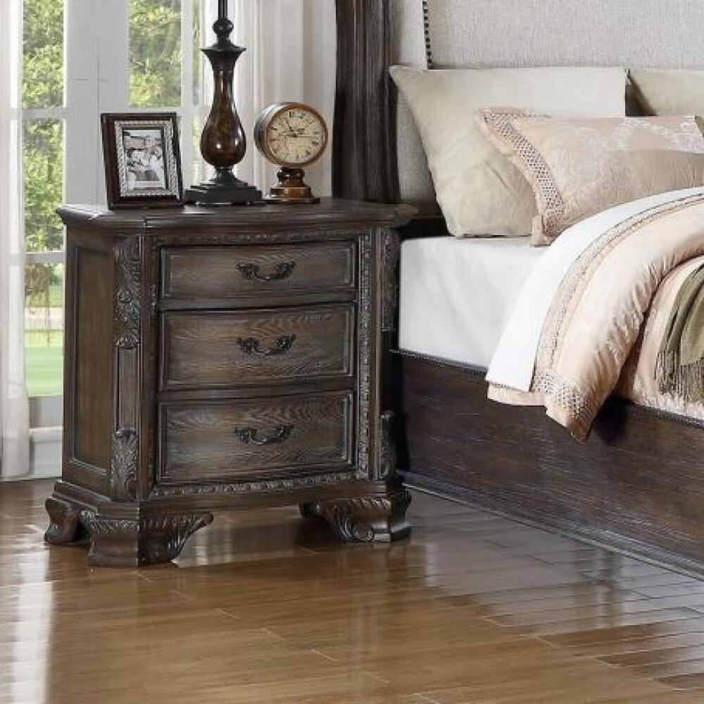 Sheffield Nightstand Antique Grey