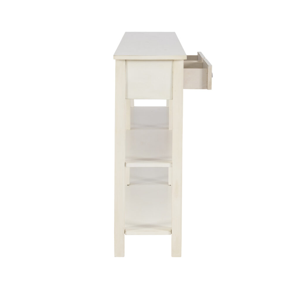 Cranford Cream Crackle Console - Image 2