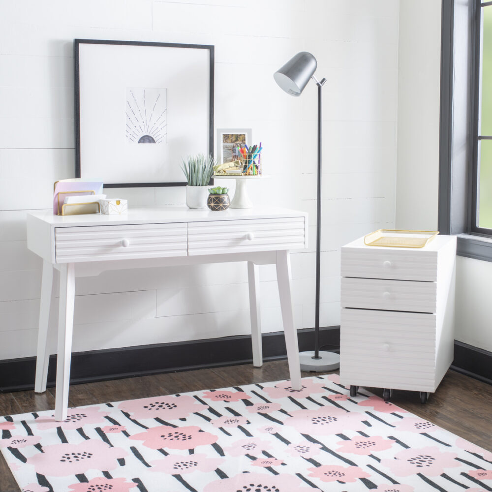 Waves White Desk - Image 3