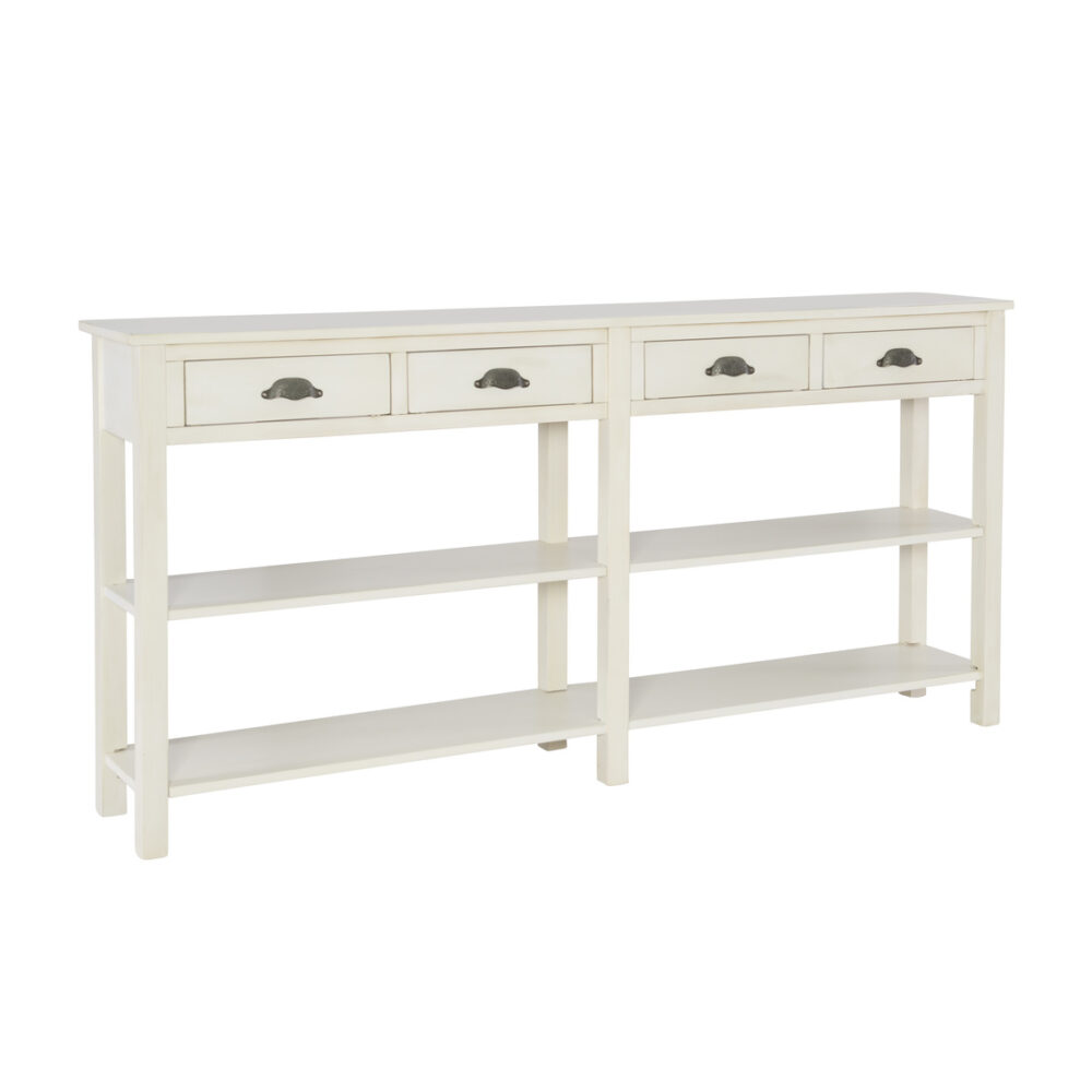 Cranford Cream Crackle Console