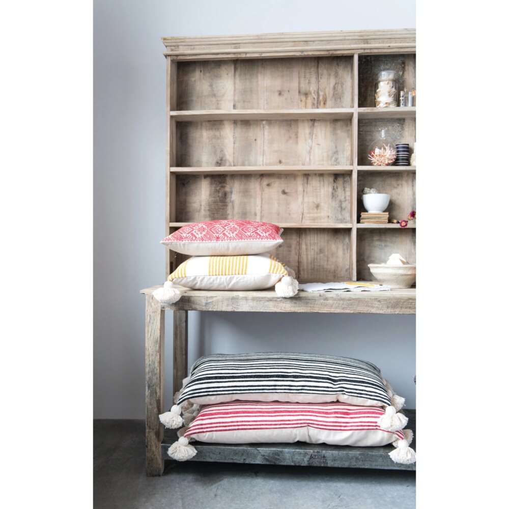 2-Piece Wood and Metal Hutch and Shelves - Image 3