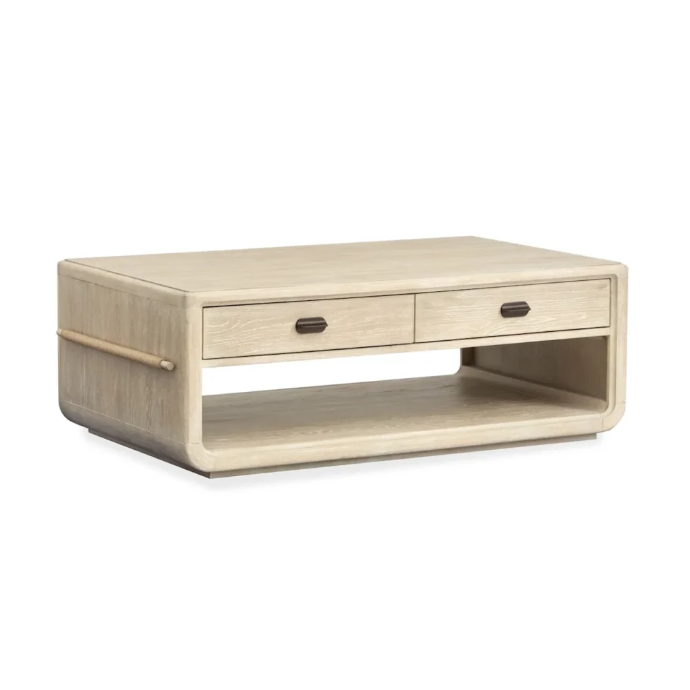 Sunset Cove 2-Drawer Rectangular Cocktail Table - Image 2