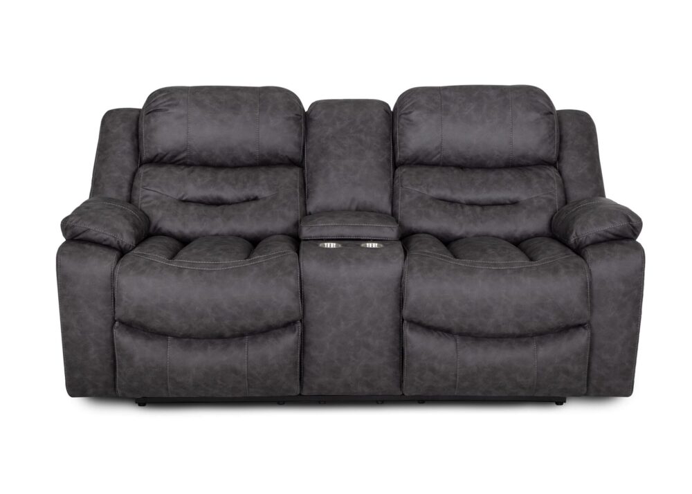Reclining Console Loveseat - Image 2