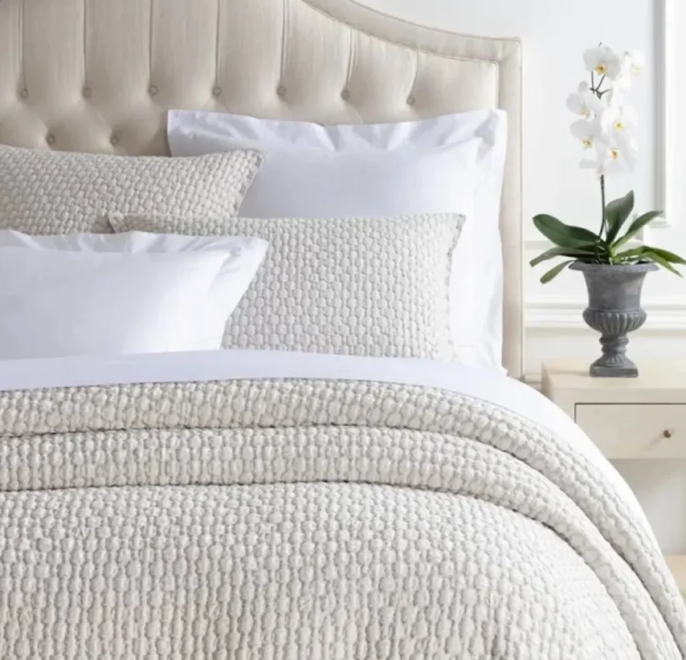 Lodi Sand Matelasse Coverlet King