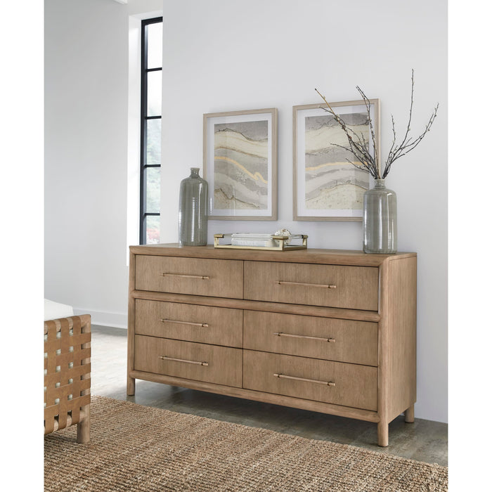 Dorsey Six Drawer Dresser In Granola - Image 2