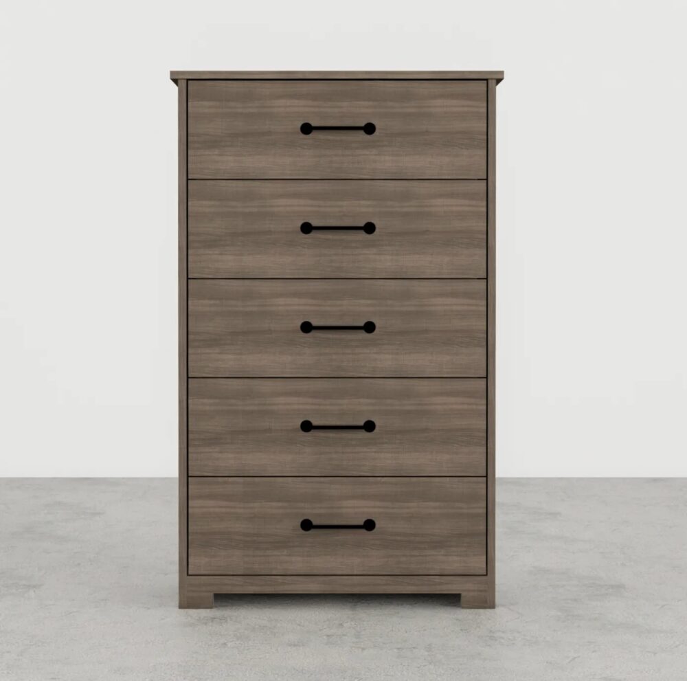Park Elm 5 Drawer Chest