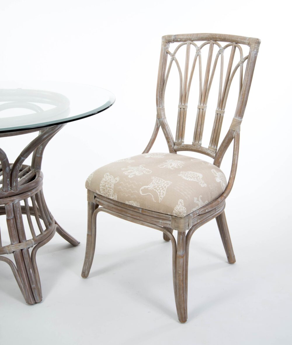 Cuba Dining Side Chair – Washed Linen Finish