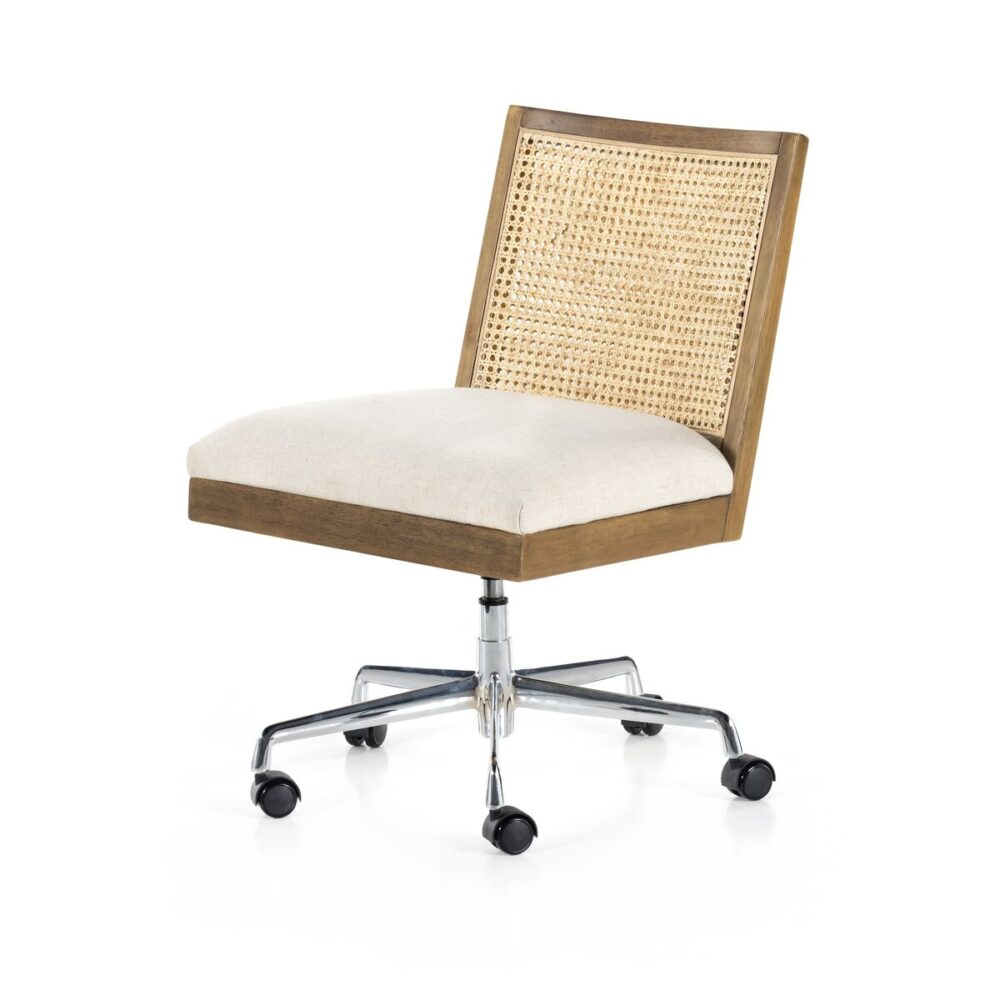 Antonia Cane Armless Desk Chair - Image 2