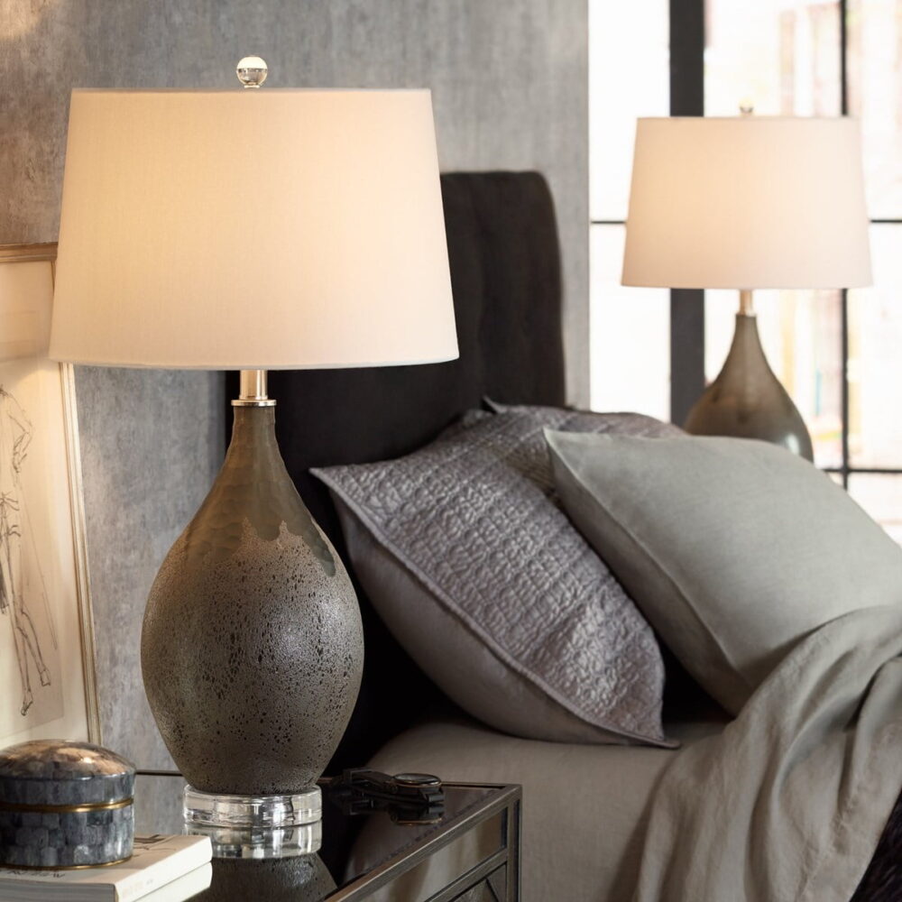 Pacific Coast Lighting 32F01 Volcanic Shimmer Table Lamp Set of 2 - Image 2