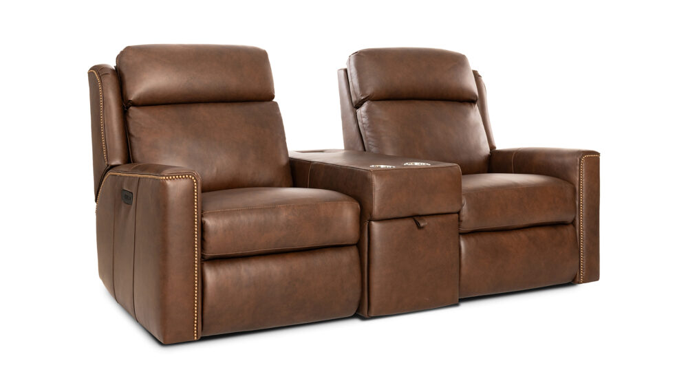 M101 Style Leather Sectional