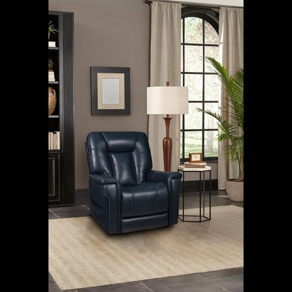 Lay Flat Lift Recliner w/Power Headrest, Power Lumbar, 3 Zone Heating - Image 3