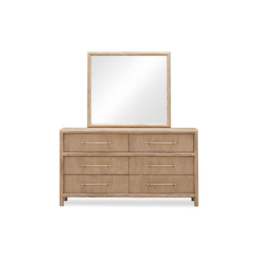 Dorsey Six Drawer Dresser in Granola