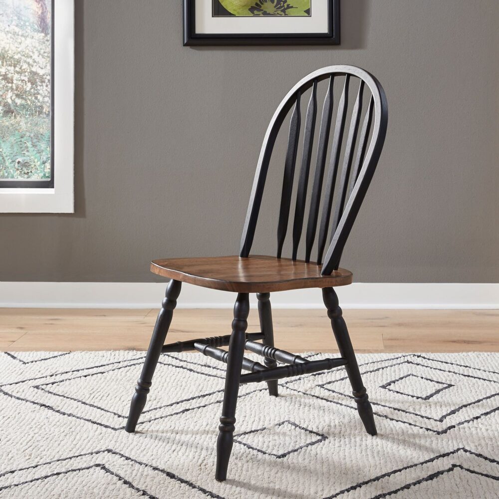 Windsor Side Chair- Black