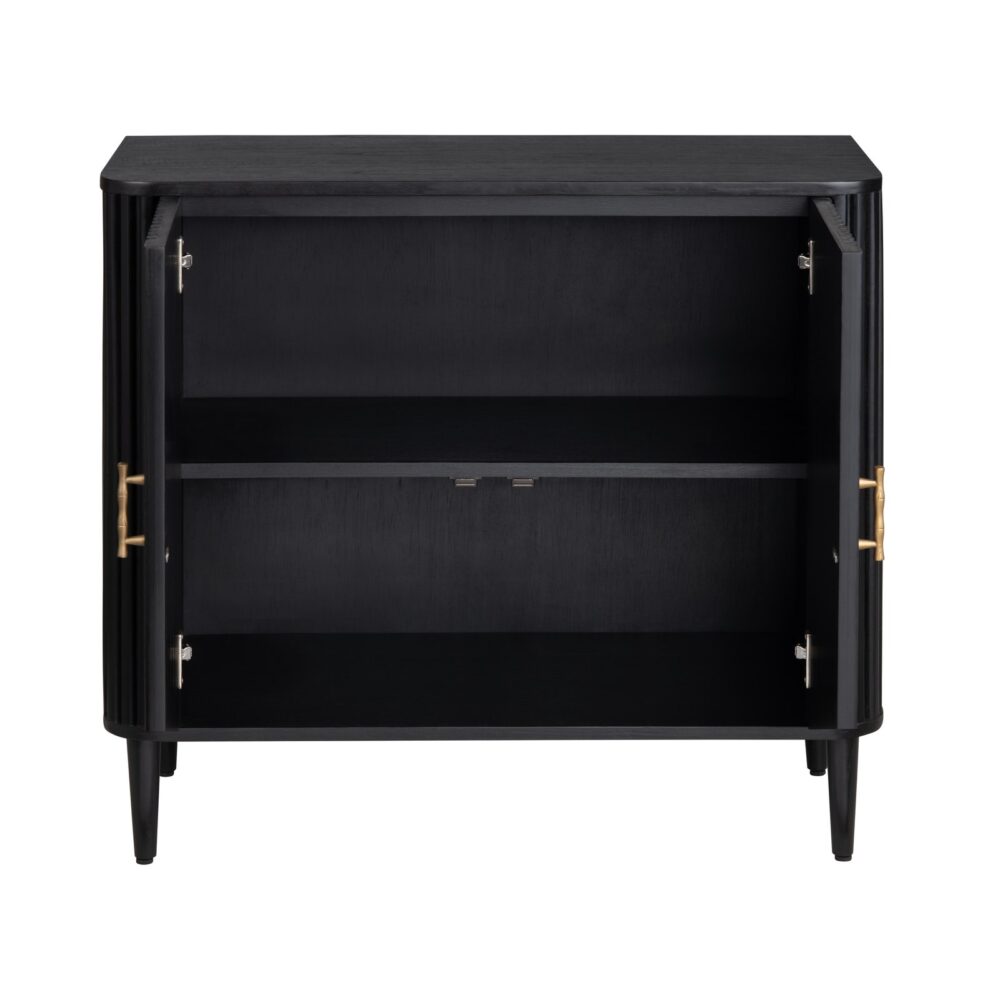 Camden Black Two Door Cabinet - Image 3
