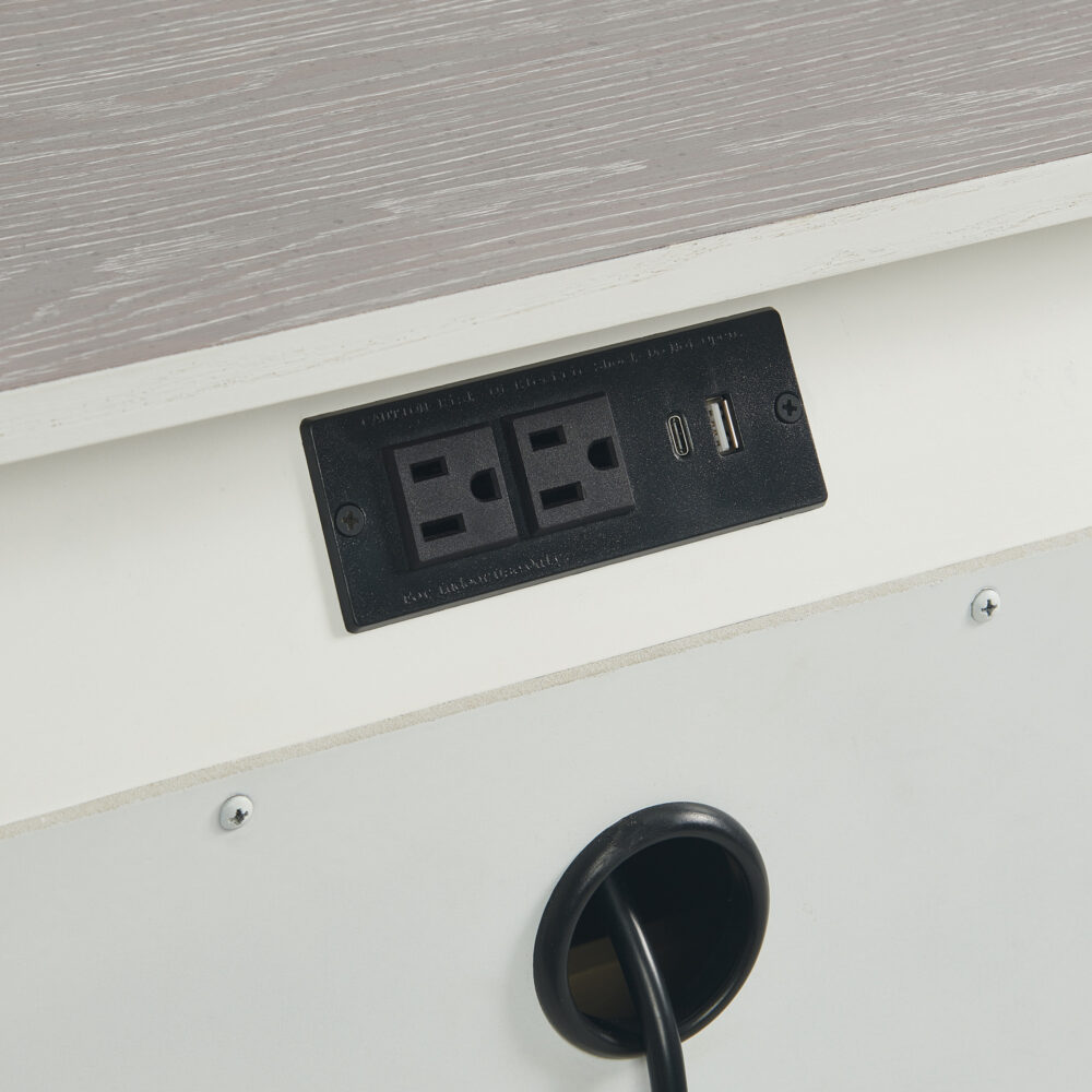 Bayside Nightstand White - Image 3